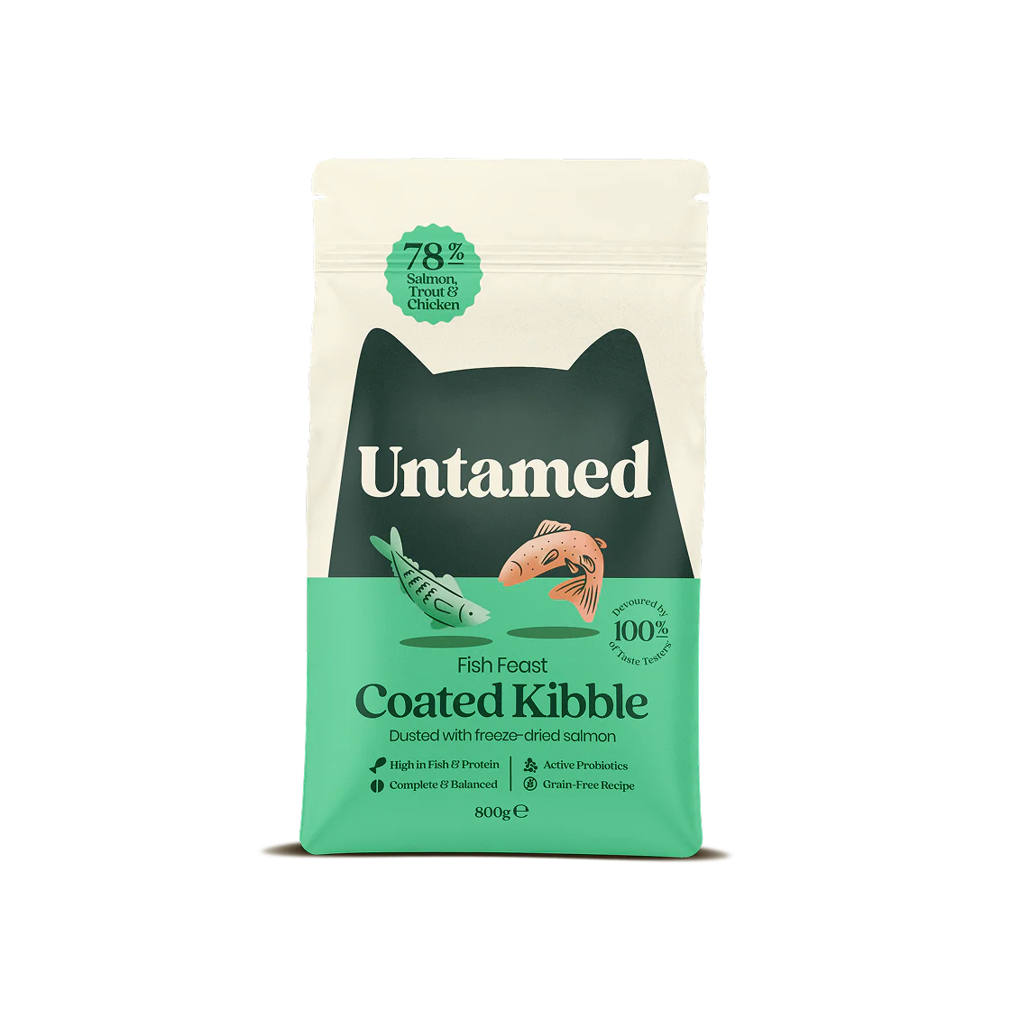 Fish Feast Coated Kibble 800g