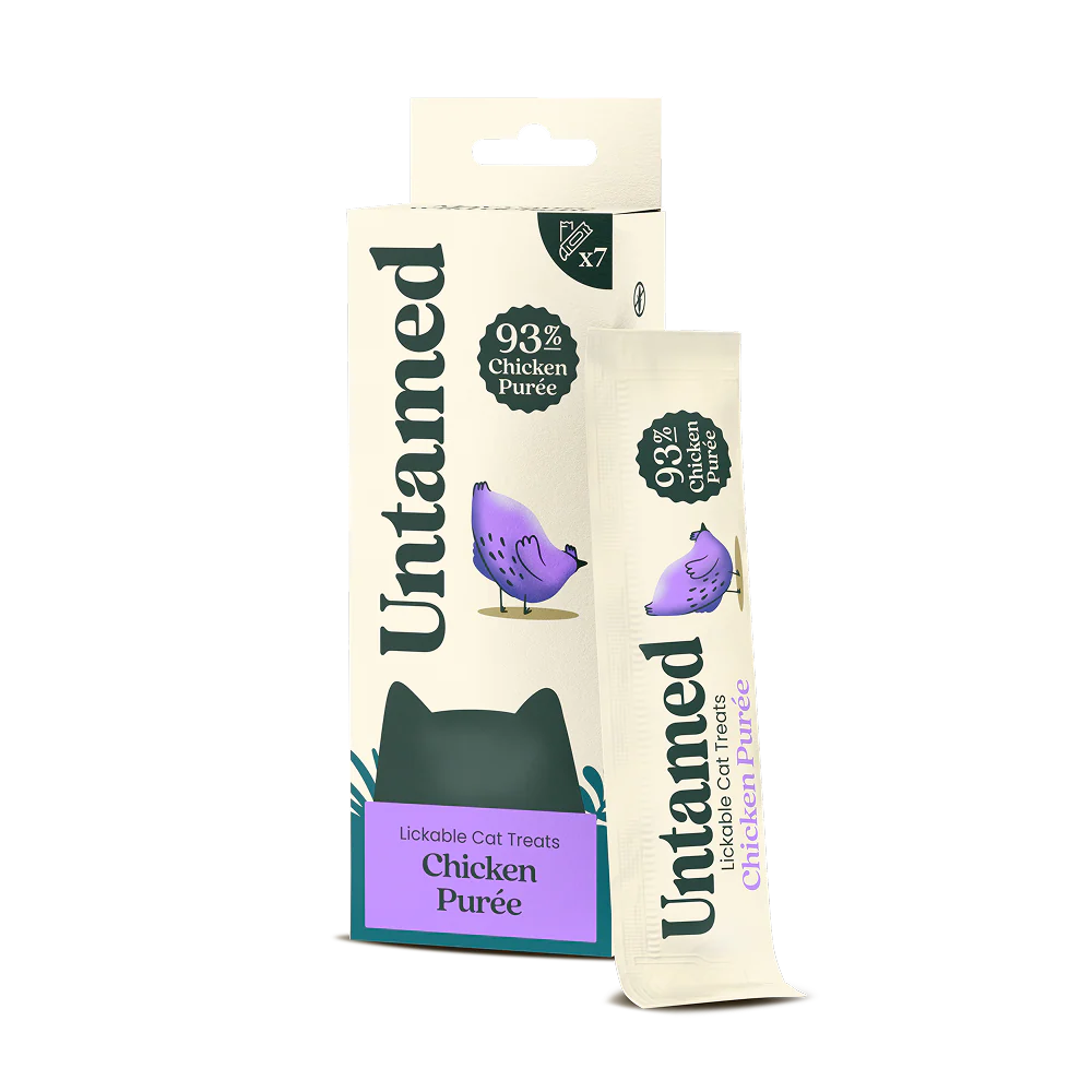 Chicken Puree Lickable Cat Treats 7x15g - Image 5