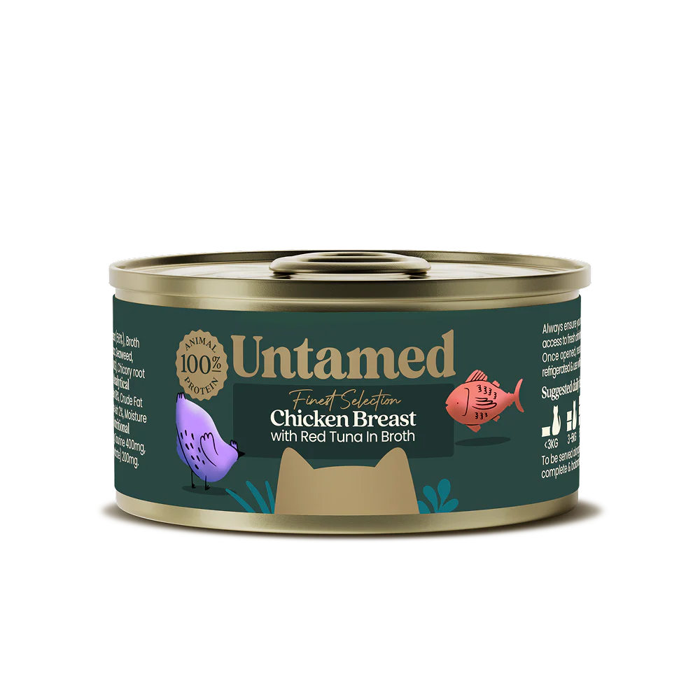 Chicken with Red Tuna in Broth - 7 tins - Image 2